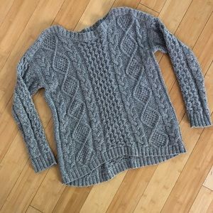 Madewell cable knit sweater